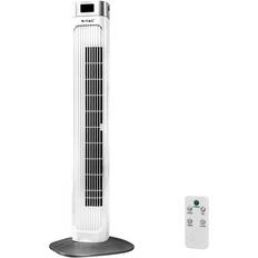 Ventilatori saldi V-TAC 55W Led Tower Fan With Temperature Display 36 Inch White