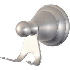 Grey Towel Hooks Kingston Brass BA5567SN Royale Robe Hook Brushed Nickel