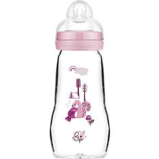 Mam Feel Good Babyflaska Av Glas 260 Ml