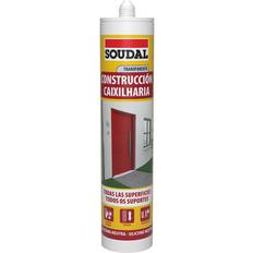 Soudal Fogmassa Soudal Silikon 115785 Bygge Genomskinligt