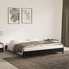 vidaXL uden Madras 160x200 cm Fløjl Sengeramme