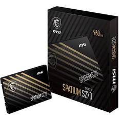 Ssd hårddisk MSI Spatium S270 960GB