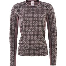 Beige - Dame Undertrøyer Kari Traa Rose Light LS 44/XL TAUPE