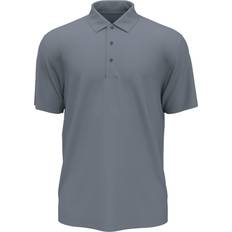 Golf Polo PGA tour Apparel Boys AirFlux Solid Mesh Golf Polo Shirt, Medium, Tradewinds Gray, 100% Polyester Golf Apparel Shop Tradewinds Gray