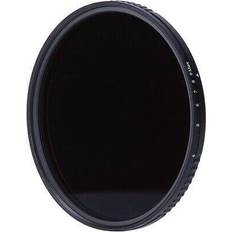 Rollei Variabel F:X Pro ND8 till ND512 runt filter, tillverkat av Gorilla glas med 3–9 bländarsteg mörkläggning. 82 mm