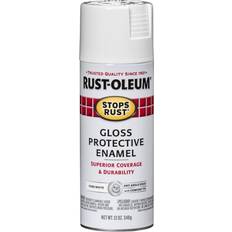 Paint Rust-Oleum Pure Stops Gloss Protective Enamel Spray White 0.07gal