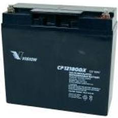 12v 18ah batteri Vision Akkus CP12180DX Blybatteri 12 V 18 Ah.