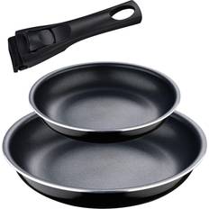 Bergner Sæt Bergner Stegepander Click & Cook Aluminium