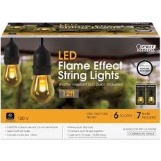 Fairy Lights & Light Strips Feit Electric Flame Fairy Light