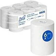 Rengøringsudstyr & -Midler Scott Rollenpapiertücher Control 6626, extrastark, 1-lagig, 6 Rollen á 300
