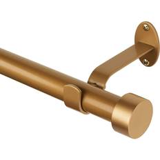 Or Tringles à Rideaux Elrene Serena Adjustable Curtain Rod with Cap Finials, 86-120