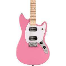 Squier mustang Fender Squier Sonic Mustang HH Solidbody Electric Guitar Flash Pink