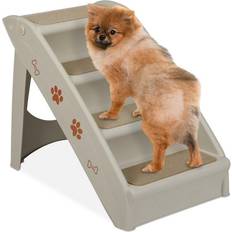 Hundetreppe Relaxdays Hundetreppe grau 39,0