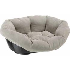 Ferplast Sofa Prestige 2 Cat and Dog Bed 52 x 39 x 21 cm Grey