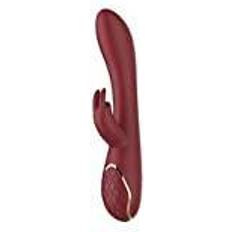 Gpunkt Dream Toys G-Punkt Vibrator Med Klitorisstimulator Rød