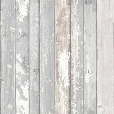 Grandeco Wood Effect Panels Blush Wallpaper Pink Rustic Modern Contemporary