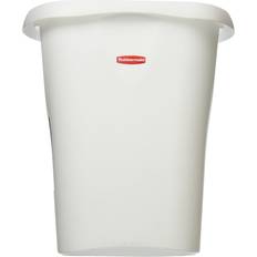 Rubbermaid 3 gal. White Open Top Wastebasket