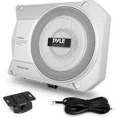 Pyle 10-Tums Lågprofilförstärkt Subwoofer System PLMRSBA10
