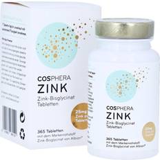 Zink 25mg Sphera Milano COSPHERA Zink 25 mg Tabletten 365