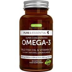 Igennus Pure & Essential Omega-3 Wild Fish Oil D3 60 Stk.