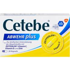 Vitamine & Nahrungsergänzung Stada Cetebe abwehr plus vitamin c+vitamin d3+zink kaps.