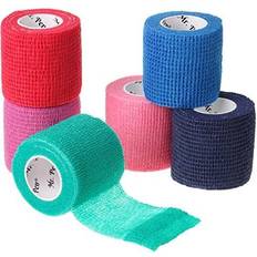 First Aid Mr. Pen Self Adhesive Bandage Wrap Assorted 2 Yards