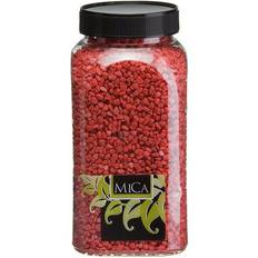 Mica Decorations Kerzenhalter, Kerzen & Duft Mica Decorations Granulat Rot Dekoration 650 ml 1 kg Duftkerzen