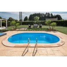 Pooler Gre Nedgrävd Pool Oval 500 x 300 150 cm
