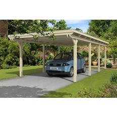 Beige Carports SKAN HOLZ Carport Emsland 404 (Gebäudefläche )