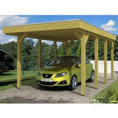 Gartenhäuser SKAN HOLZ Carport Friesland (Gebäudefläche )