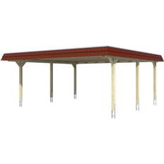 Gartenhäuser SKAN HOLZ SKAN HOLZ Carport Wendland 630 (Gebäudefläche )