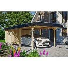 Gartenhäuser SKAN HOLZ SKAN HOLZ Carport Wendland (Gebäudefläche )