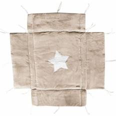 Tapis de jeu Domiva Tapis tour de parc 75x95/100x100 cm Réversible Galet