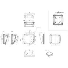 Replacement Screens Bopla 1212 P-9005-SET Display butadiene