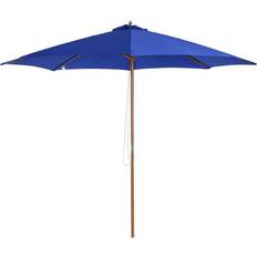 Parasol balkon OutSunny Sonnenschirm Holz Holzschirm Gartenschirm