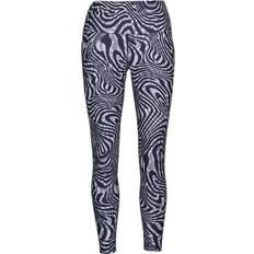 Hopea - Kuntoilu & Kuntosali - Nainen Vaatteet Adidas Yoga Essentials Printed Leggings - Sininen