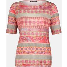 Rose Gold - Women Tops Betty Barclay Paisley Patterned Top With Bateau Neckline Rose