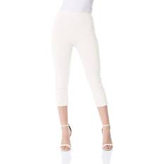 Roman Cropped Stretch Trouser - Ivory