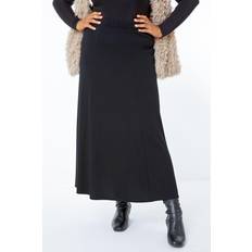 Roman Curve Panelled Midi Skirt