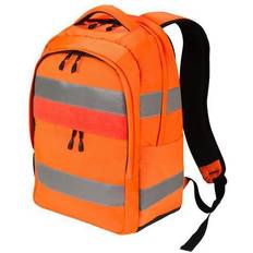 Dicota Hi-Vis Sac à dos 25 litres polyuréthanne thermoplastique (TPU) 600D RPET orange