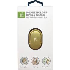 Mobile Device Holders Lax Gadgets Gold Key Ring Phone Holder False