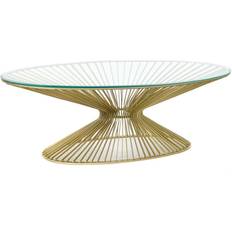 Gold Small Tables Dkd Home Decor Side 138 Crystal Golden Steel Small Table