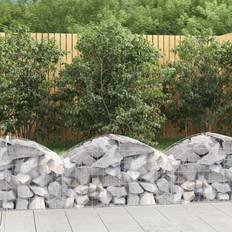 Bon_marché Paniers gabion vidaXL Panier De Gabions Arqué Cage À Gabion 100x50x40/60 cm