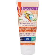 Vanilla lotion Badger Sport Kids Sunscreen Cream Tangerine & Vanilla SPF30 87ml