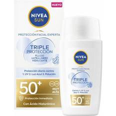 Nivea Protezioni Solari Nivea Sun Tripla Protezione Fluido Viso Ultraleggero SPF50+ 40 ml 40ml