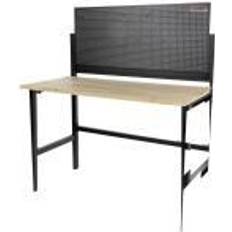 WB142FOLD arbetsbänk ihopfällbar B x H x D 1215 x 1420 x 646 mm