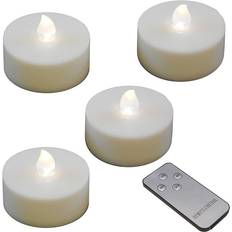 Led tea lights LumaBase Extra Large Battery Operated Tea Lights LED Candle