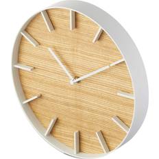 White Wall Clocks Yamazaki Home Rin Modern Step Motion Second Wall Clock