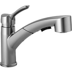 Gray Kitchen Faucets Delta 4140-DST Collins Pull-Out Gray