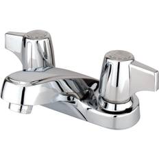 Taps Kingston Brass KB160LP 4 in Centerset Bathroom Faucet Polished Chrom Grey